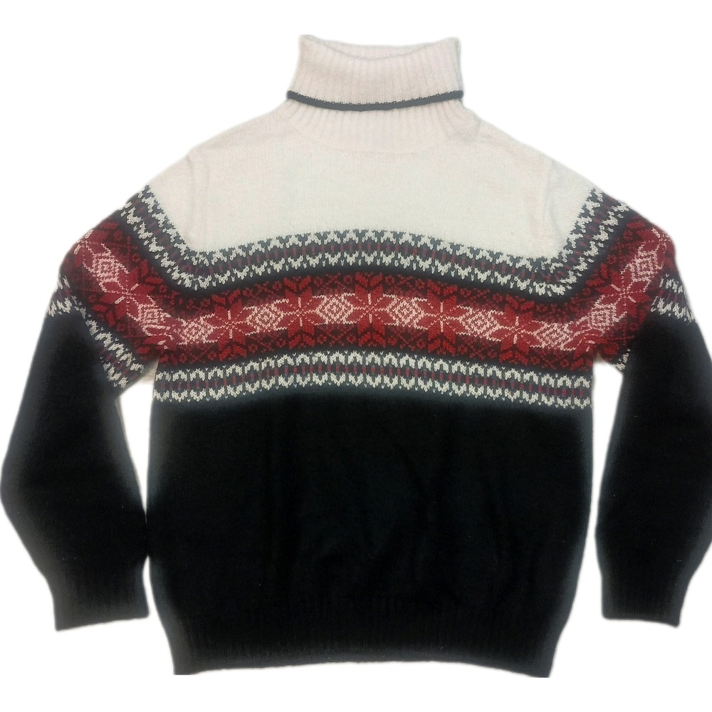 Carolyn Taylor Vintage Fair Isle Knit Sweater SKUW533